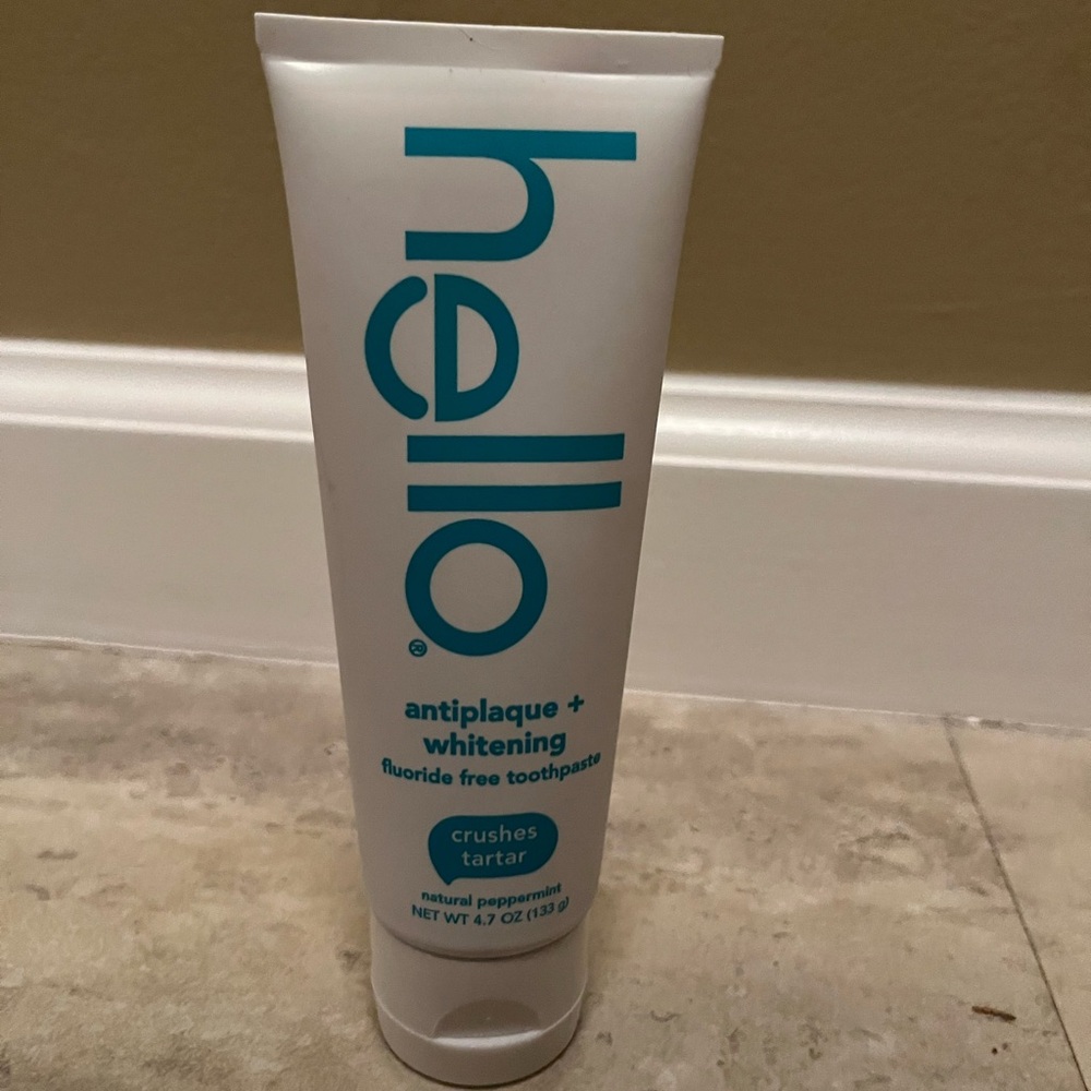 Hello Antiplaque Whitening Toothpaste Fluoride Free Toothpaste - 4.7 oz